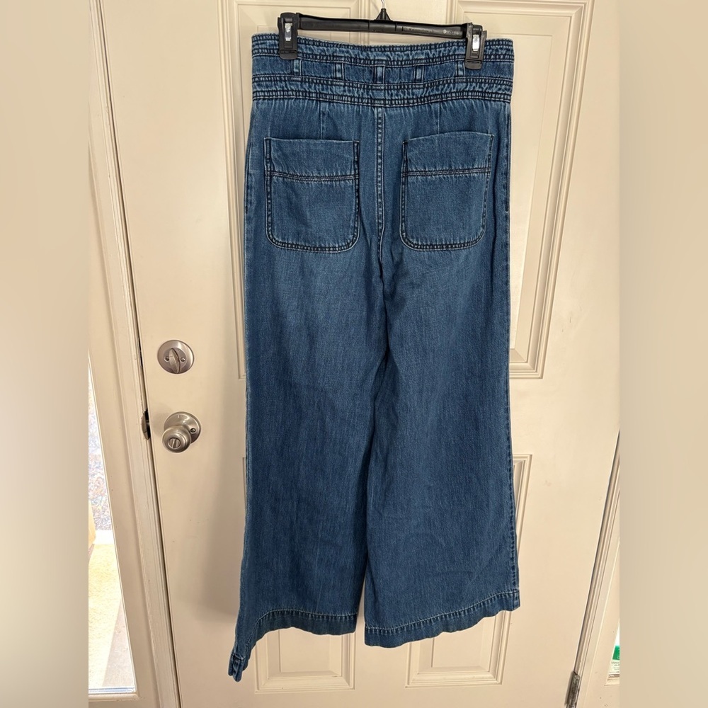 Free People Augusta Wide Leg Flare Jeans Size 29 - Picture 2 of 8